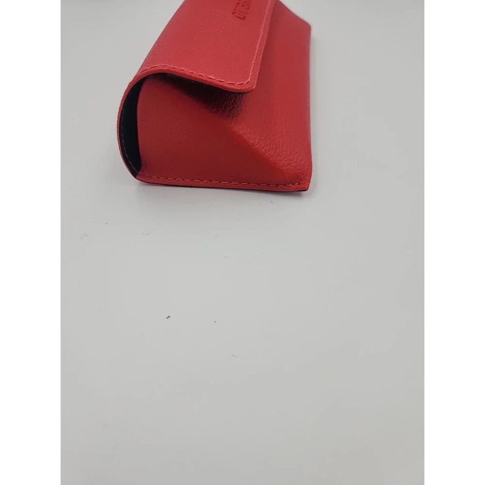 GUESS Red Case for‎ Eyeglasses Sunglasses Faux Leather New Authentic